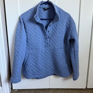 Eddie Bauer Quilted Blue Women’s Pull On